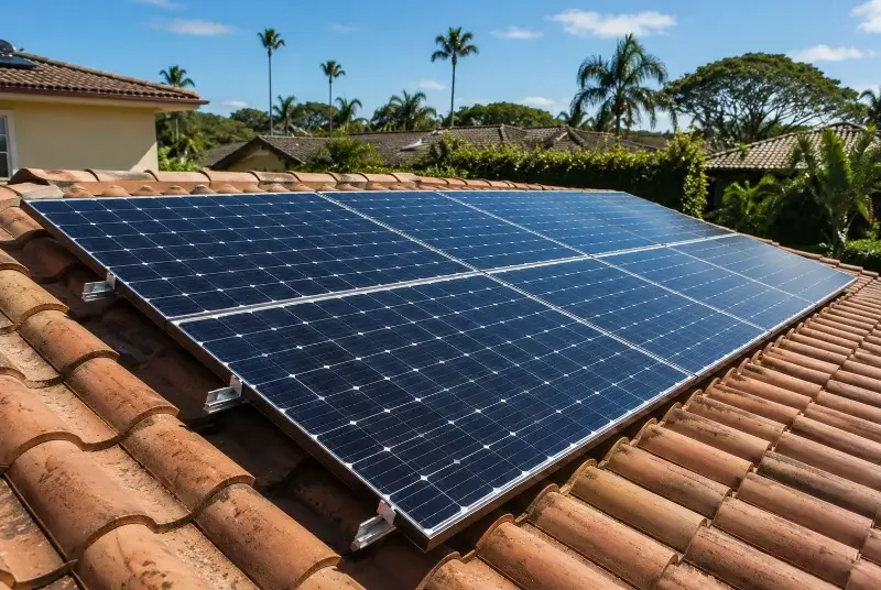 Installation de panneaux solaires à Saint-Martin-de-Londres