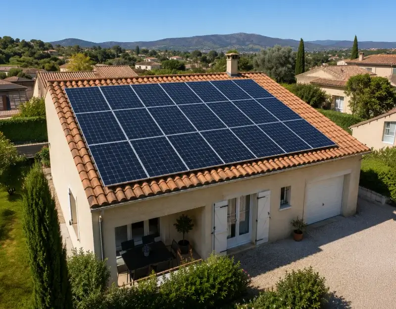 Prime à l'autoconsommation panneaux solaires Saint-Martin-de-Londres — aide financière de l'État